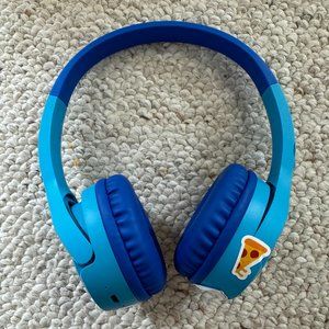 Belkin - Sound Form Mini Bluetooth Wireless On-Ear Headphones for Kid - Blue